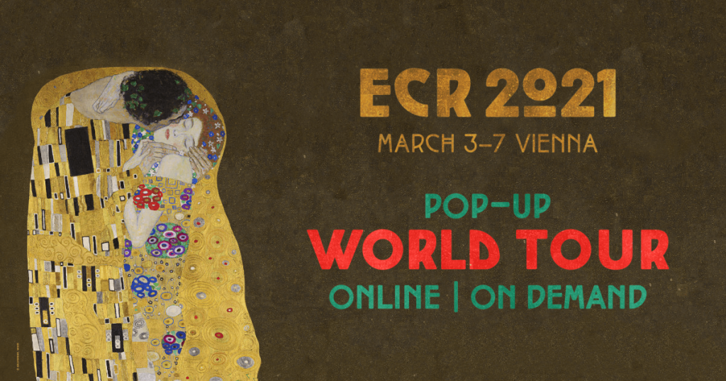 ECR 2021 – Online and Onsite. Registration is open!