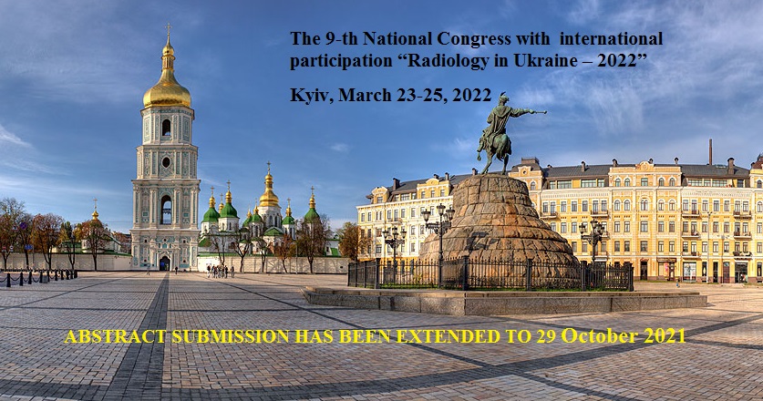 Attention! The 9-th National Congress with  international participation “Radiology in Ukraine – 2022”