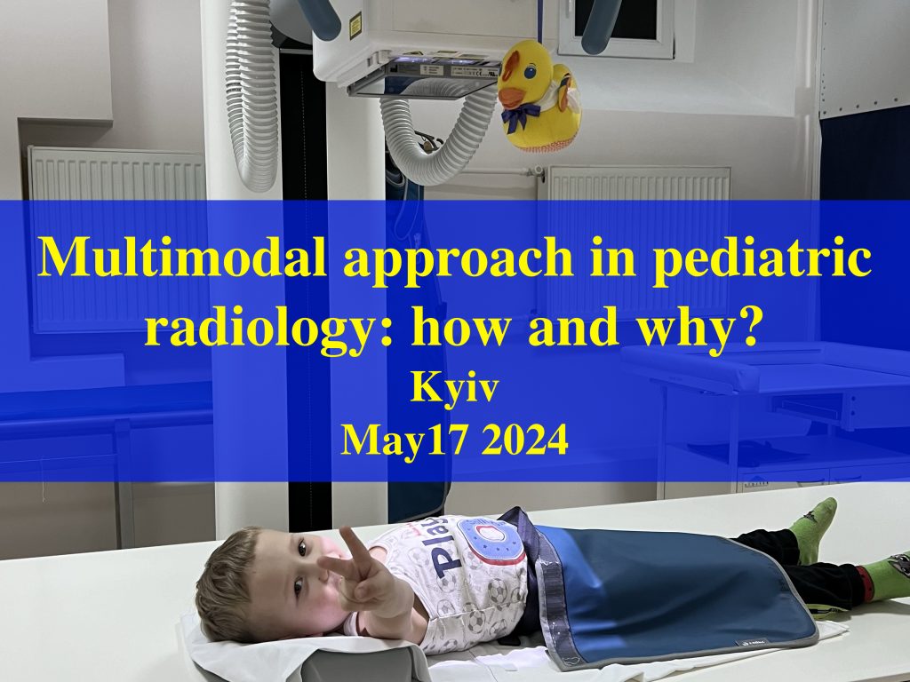 ATTENTION! The first joint scientific and practical conference with international participation “Multimodal approach in pediatric radiology: how and why?”,